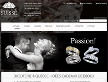 Tablet Screenshot of bsuisse.com